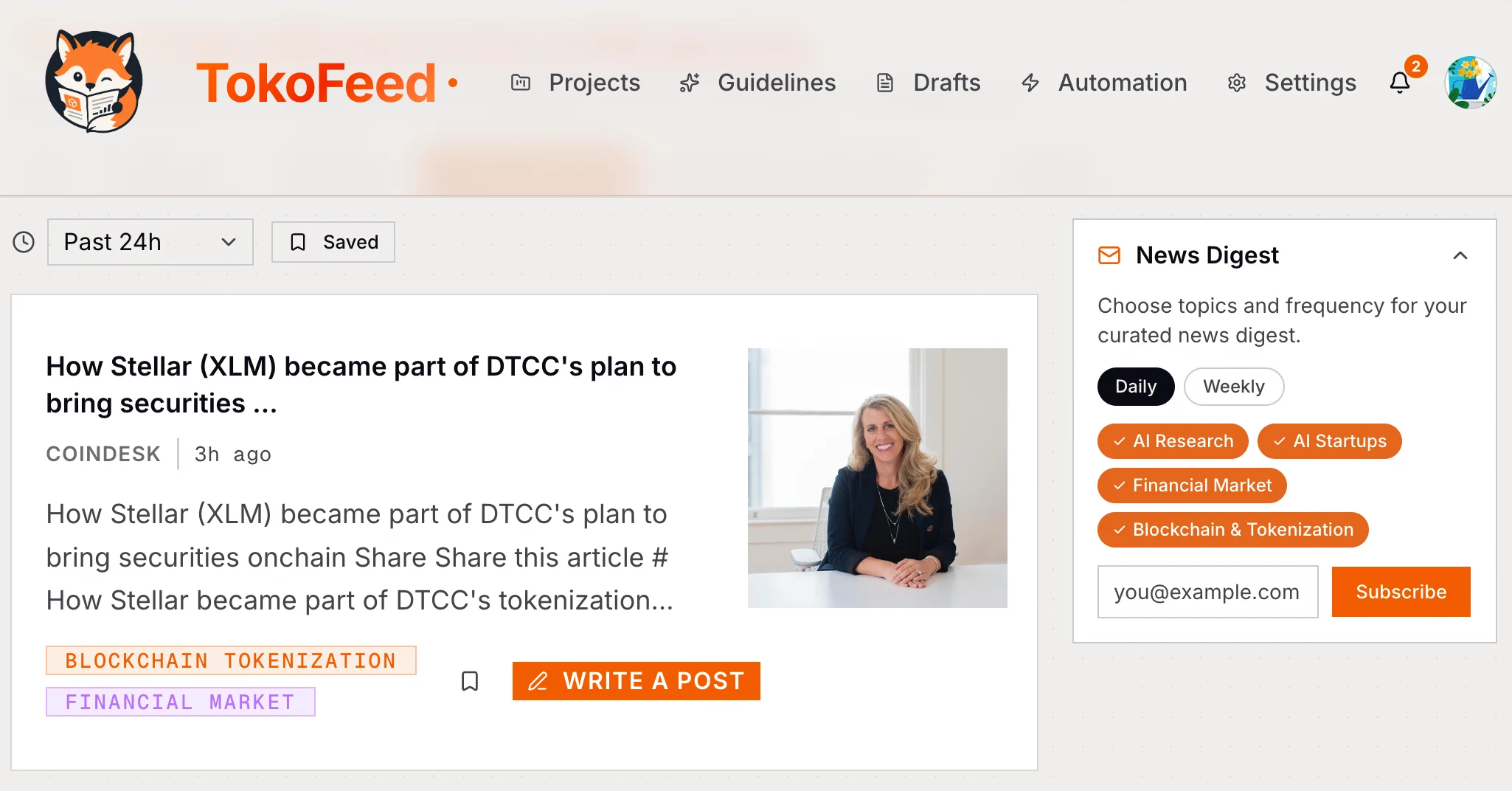 TokoFeed